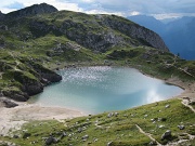  le lac de Coldaï à la Civetta